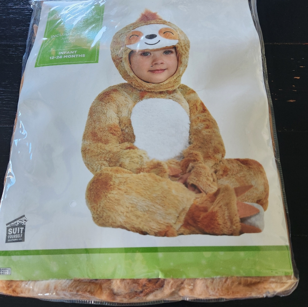Baby sloth halloween costume